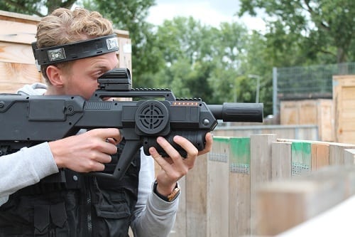 Lasergamen Amsterdam vrijgezellenuitje
